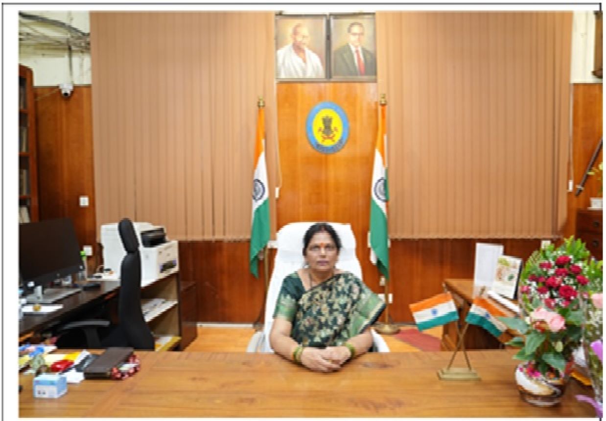 Varsha Ashok Aglawe assumed charge as the 54th Director General of the Geological Survey of India